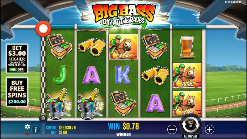 Huge Bass Day at the Races (Pragmatic Play) Testimonial